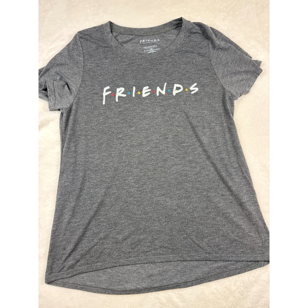 Friends The Television Series Graphic T-Shirt XXL Charcoal Gray Heather Logo Tee